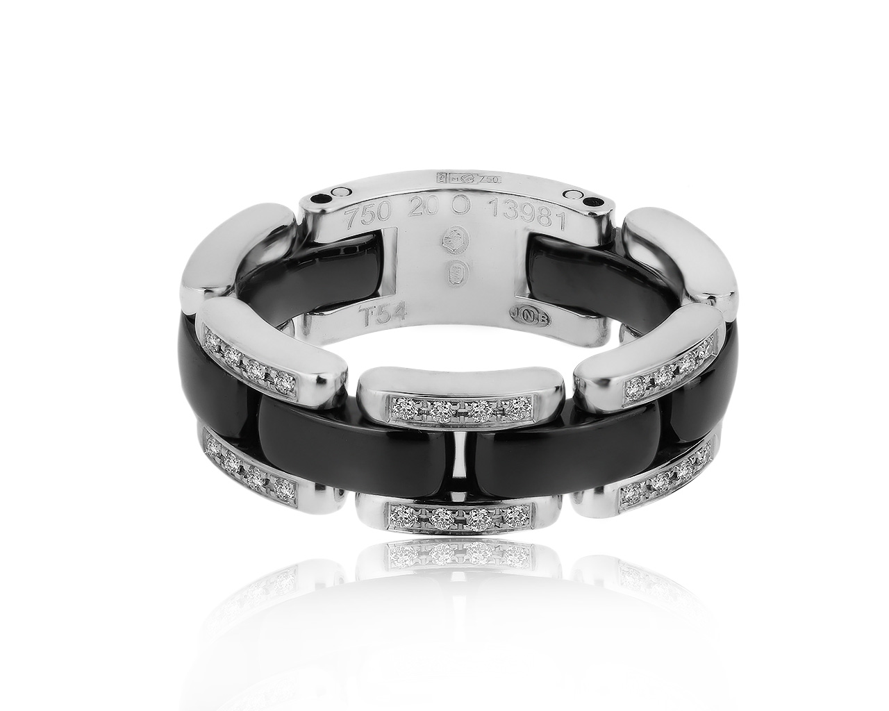 Оригинальное золотое кольцо с бриллиантами 0.22ct Chanel 250520/2