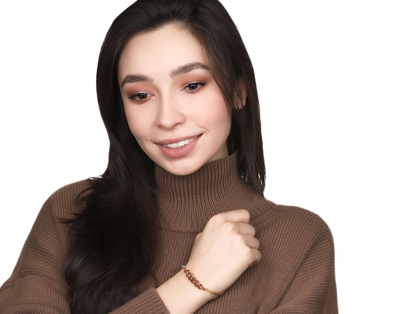 Оригинальный золотой браслет с бриллиантами 0.903ct Crivelli