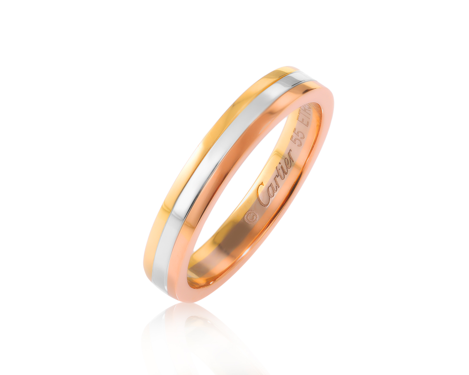 Оригинальное золотое кольцо Cartier Vendôme Louis 160324/15