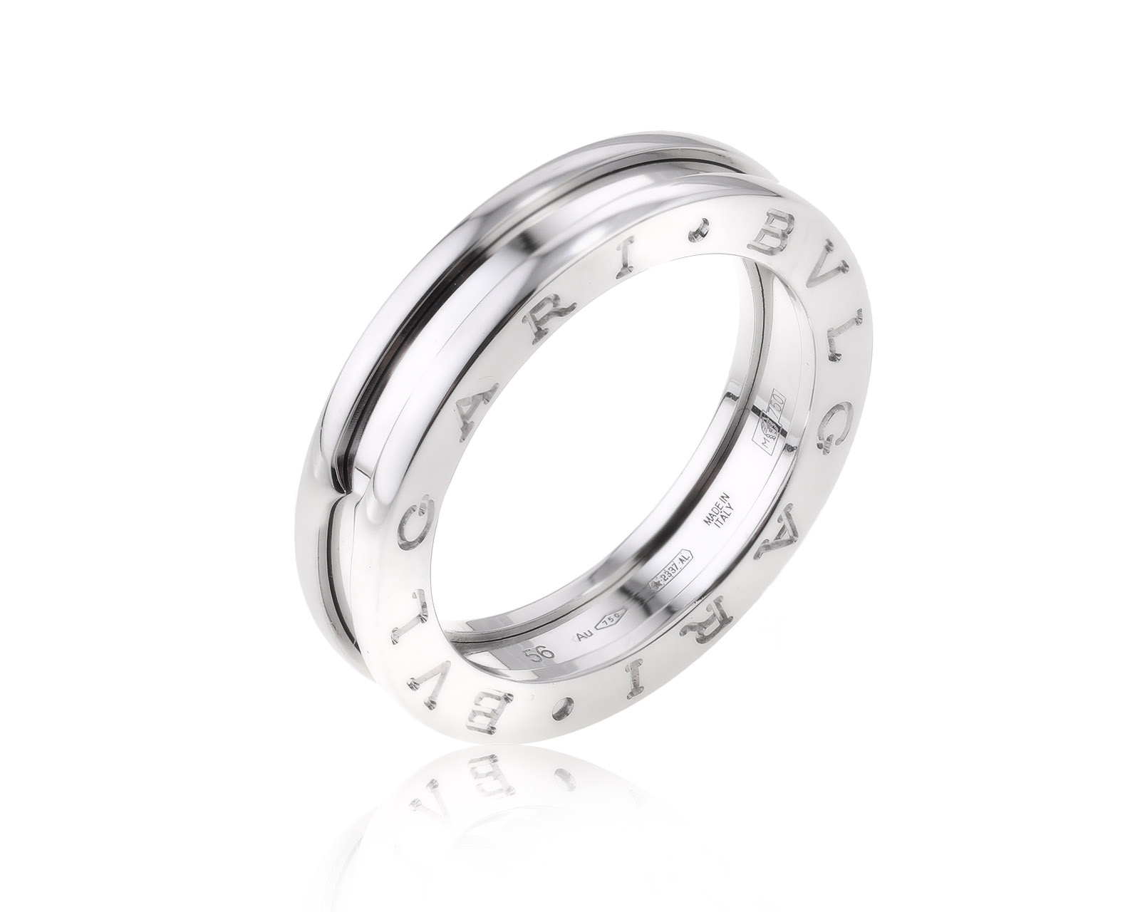 Оригинальное золотое кольцо Bvlgari B.Zero1 300324/18