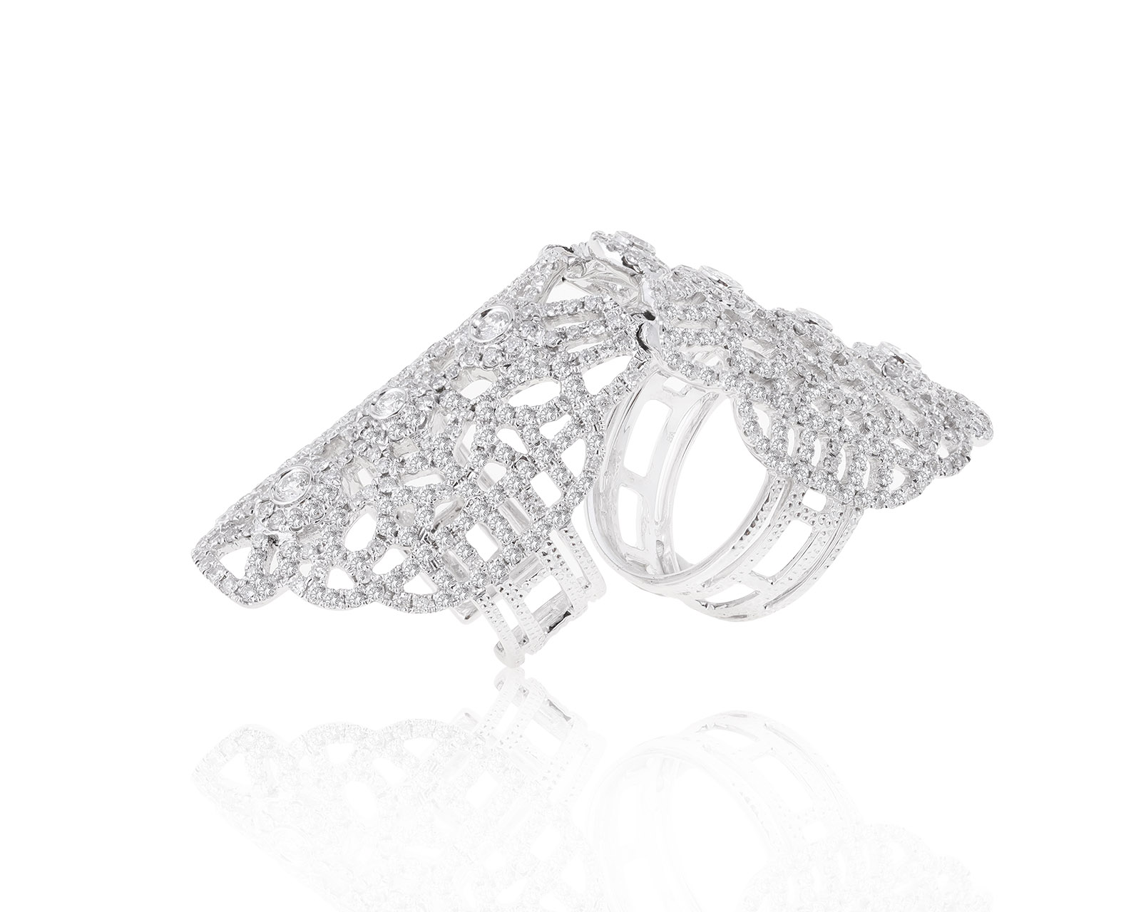 Превосходное золотое кольцо с бриллиантами 2.77ct 080622/6