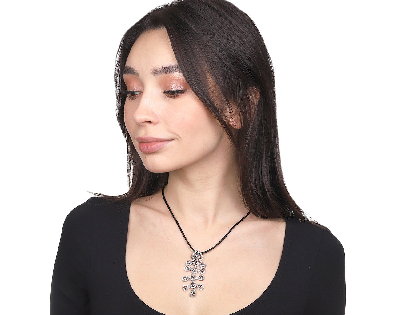 Престижный золотой кулон с бриллиантами 6.50ct