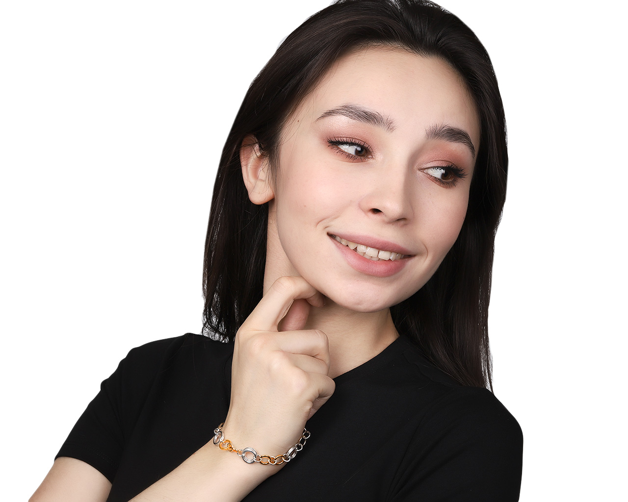 Оригинальный золотой браслет Tiffany&Co