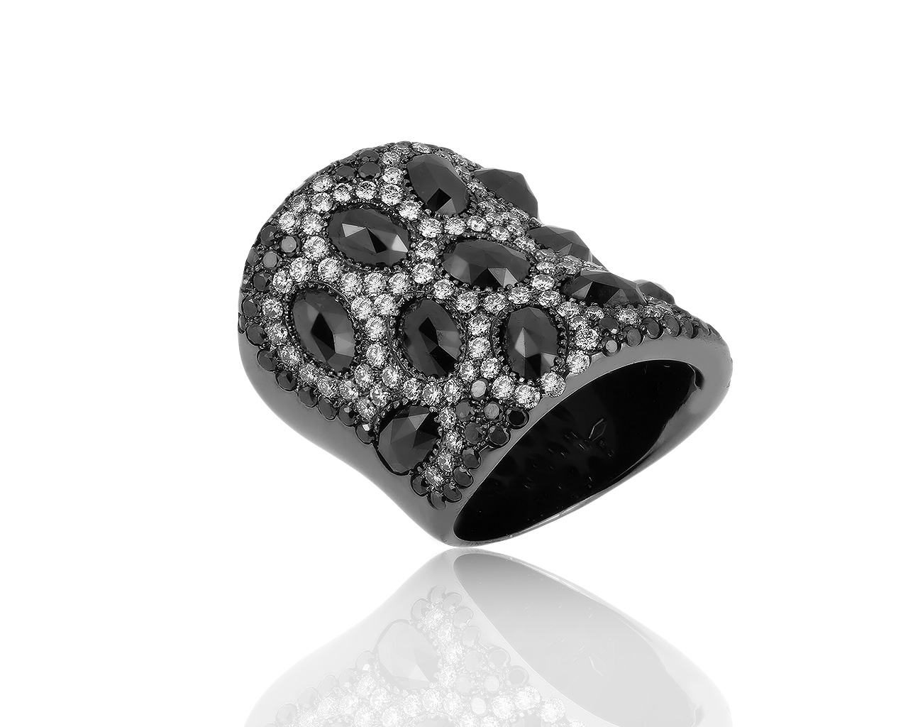 Оригинальное золотое кольцо с бриллиантами 6.71ct Crivelli 081019/7