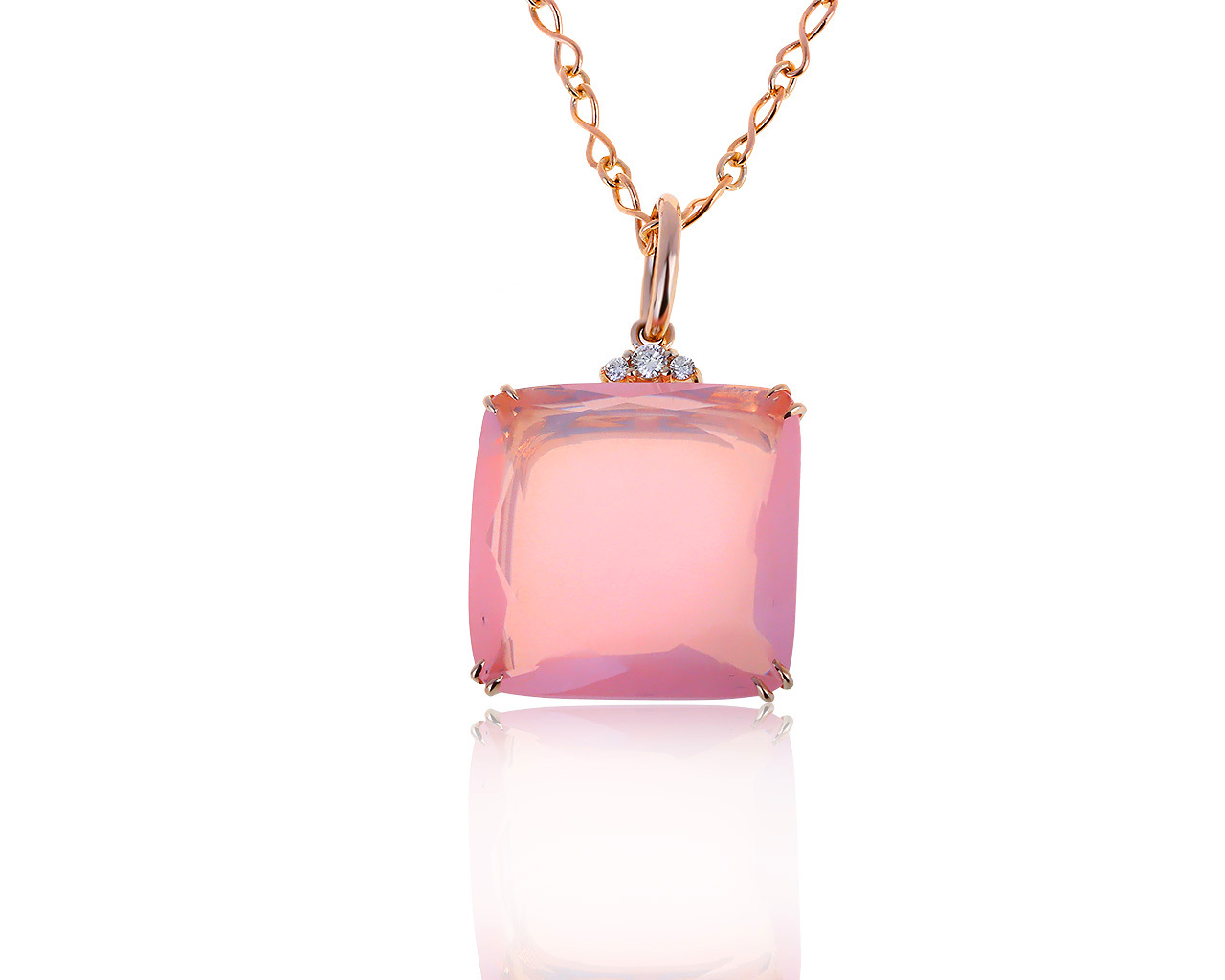 Оригинальный золотой кулон с кварцем 23.24ct H.Stern 281019/8 Оригинальный золотой кулон с кварцем 23.24ct H.Stern 281019/8