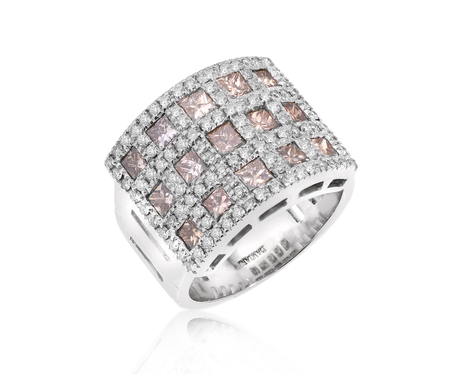 Оригинальное золотое кольцо c бриллиантами 2.50ct Damiani Belle Epoque 240624/3
