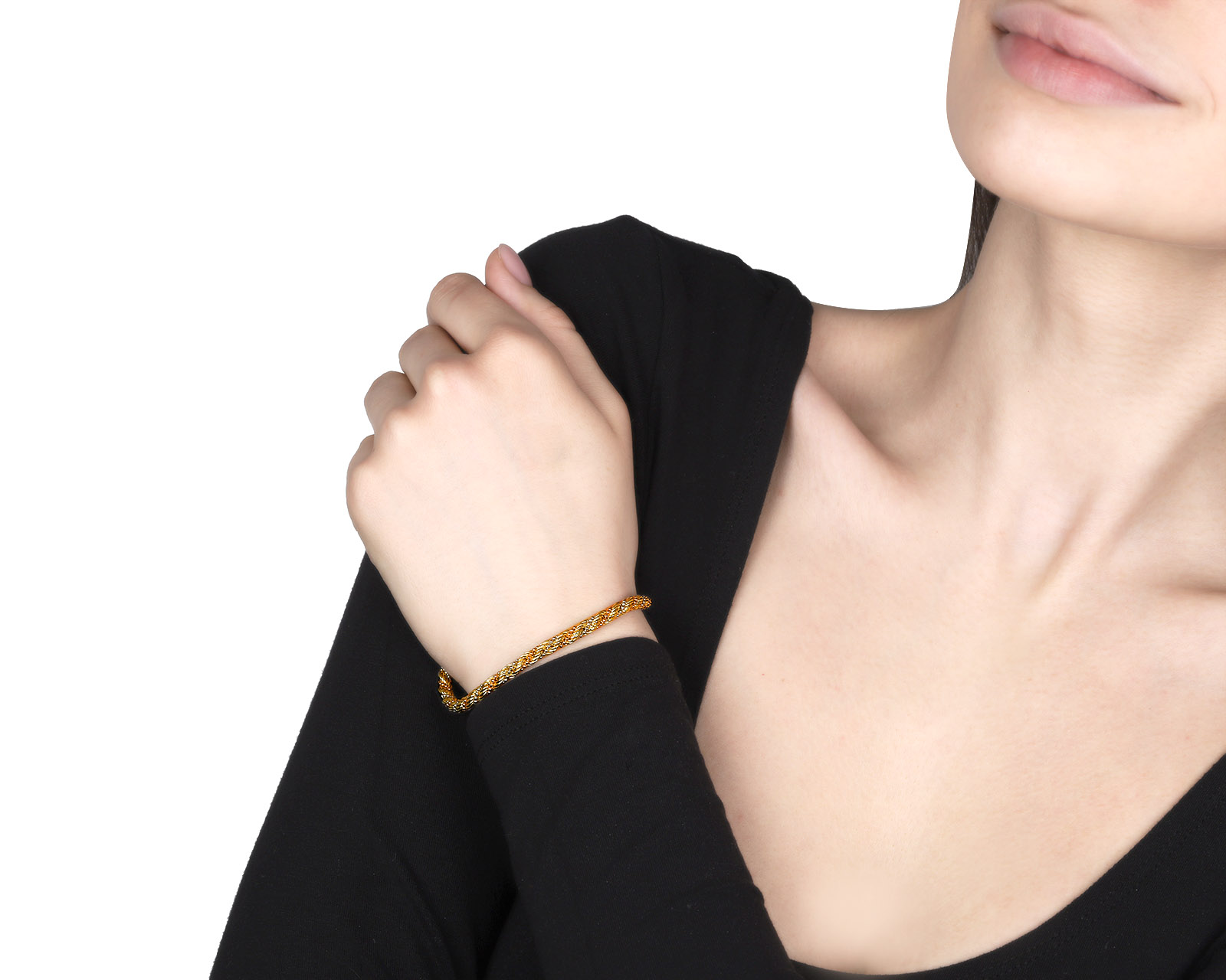 Оригинальный золотой браслет Unoaerre