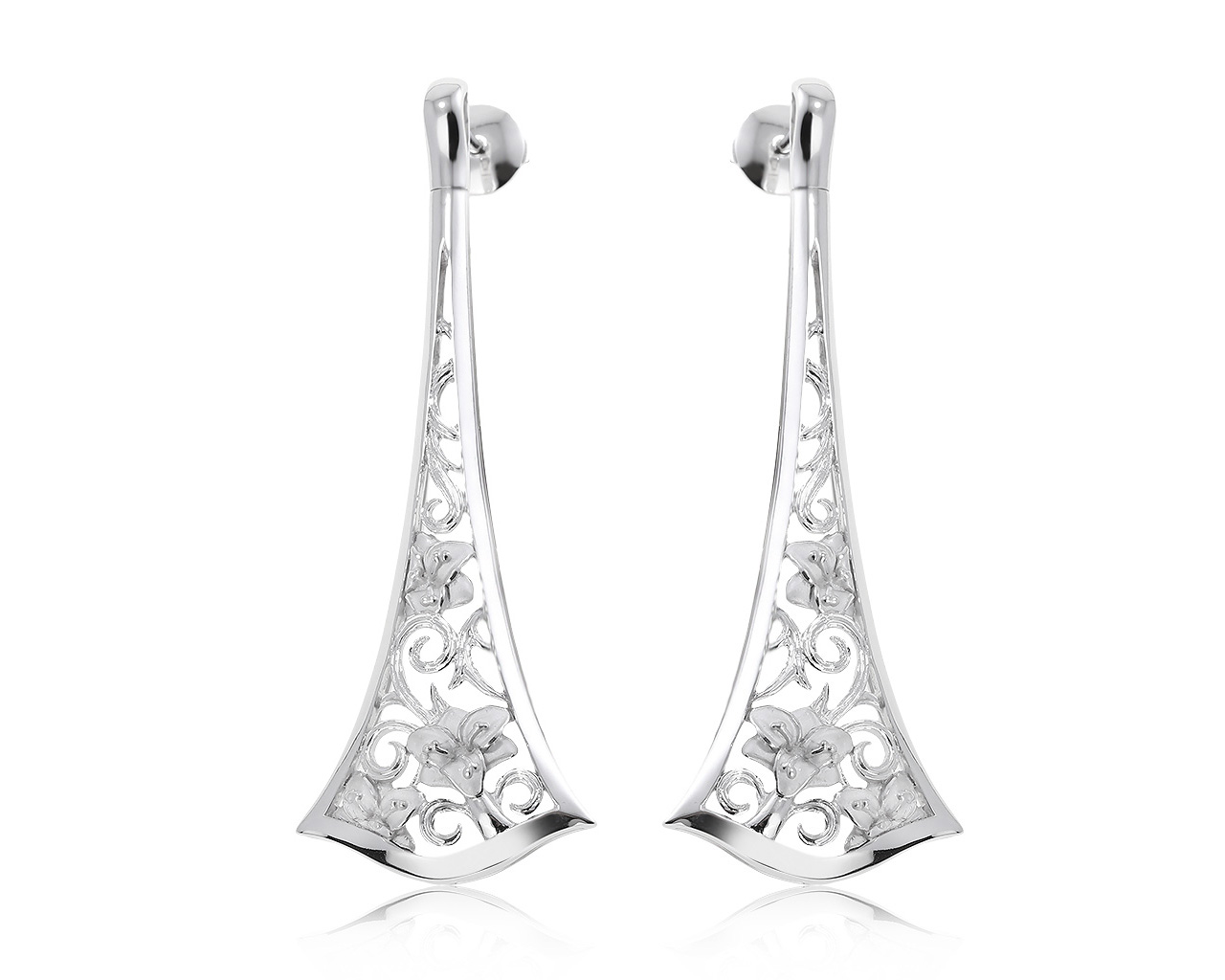 Оригинальные золотые серьги Carrera y Carrera Taj Mahal 160321/1