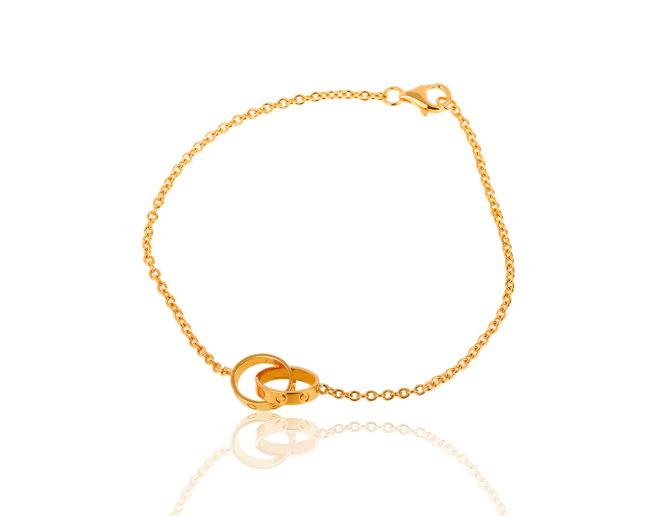 Оригинальный золотой браслет Cartier 120819/8