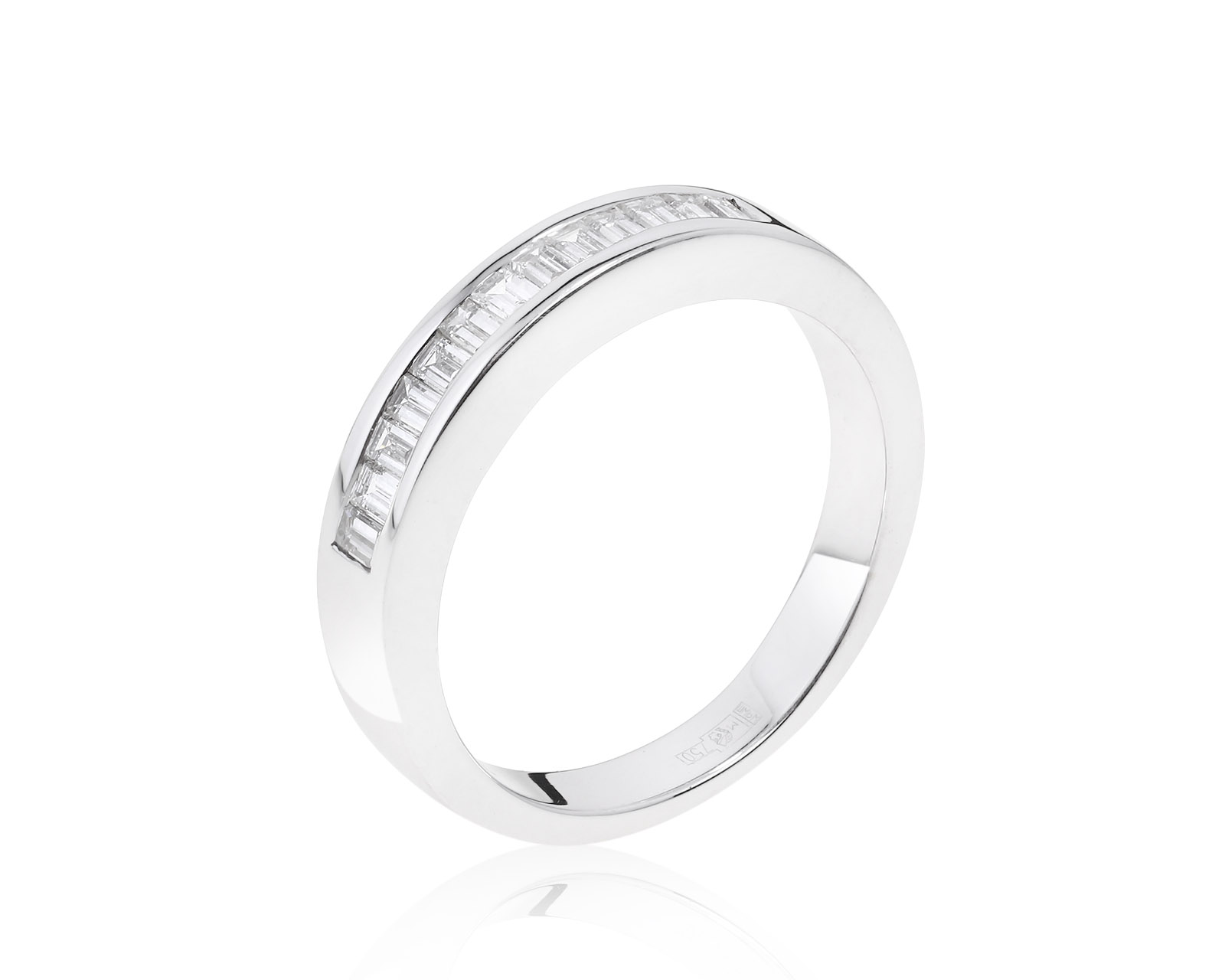 Достойное золотое кольцо с бриллиантами 0.52ct 221221/10