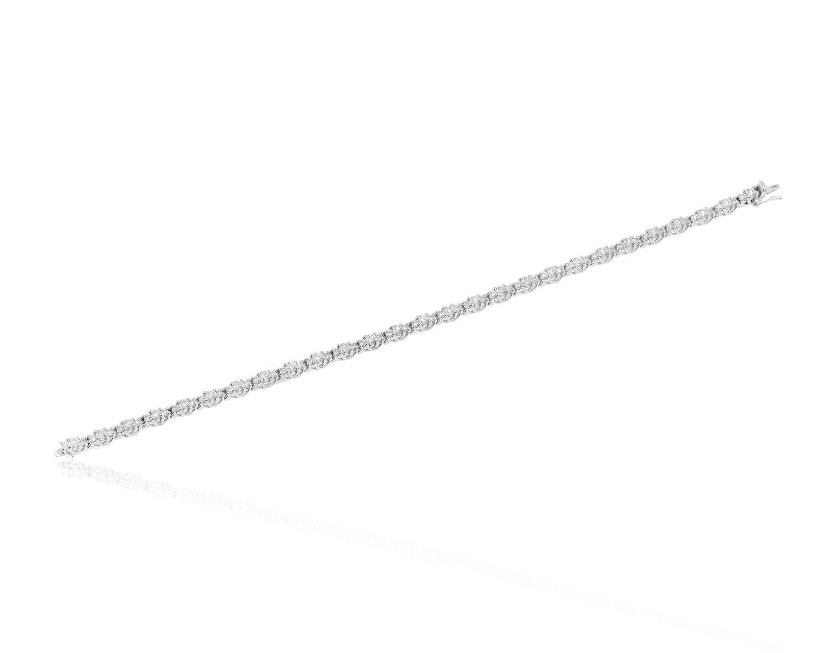 Золотой браслет с бриллиантами 3.21ct 170624/5