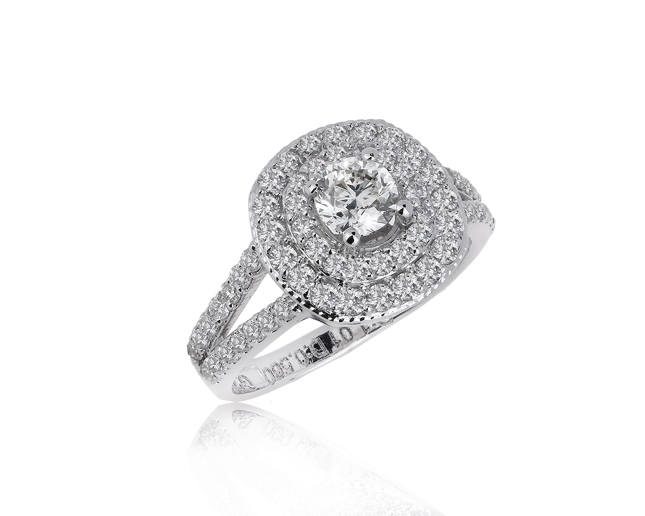 Прелестное золотое кольцо с бриллиантами 1.57ct 070220/3