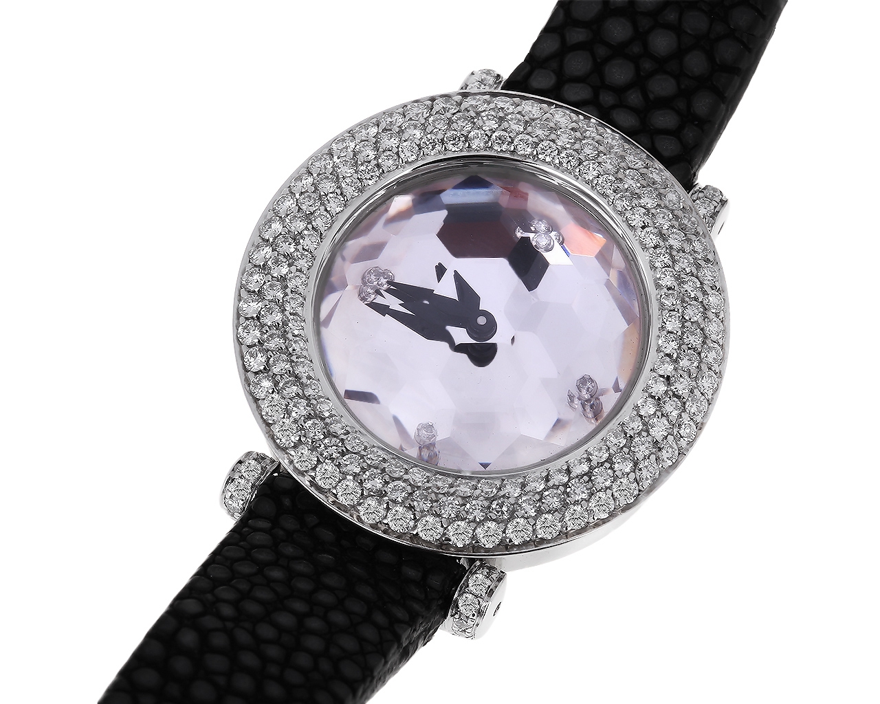 Оригинальные золотые часы с бриллиантами 1.55ct Giovanni Ferraris Alhambra 210319/8