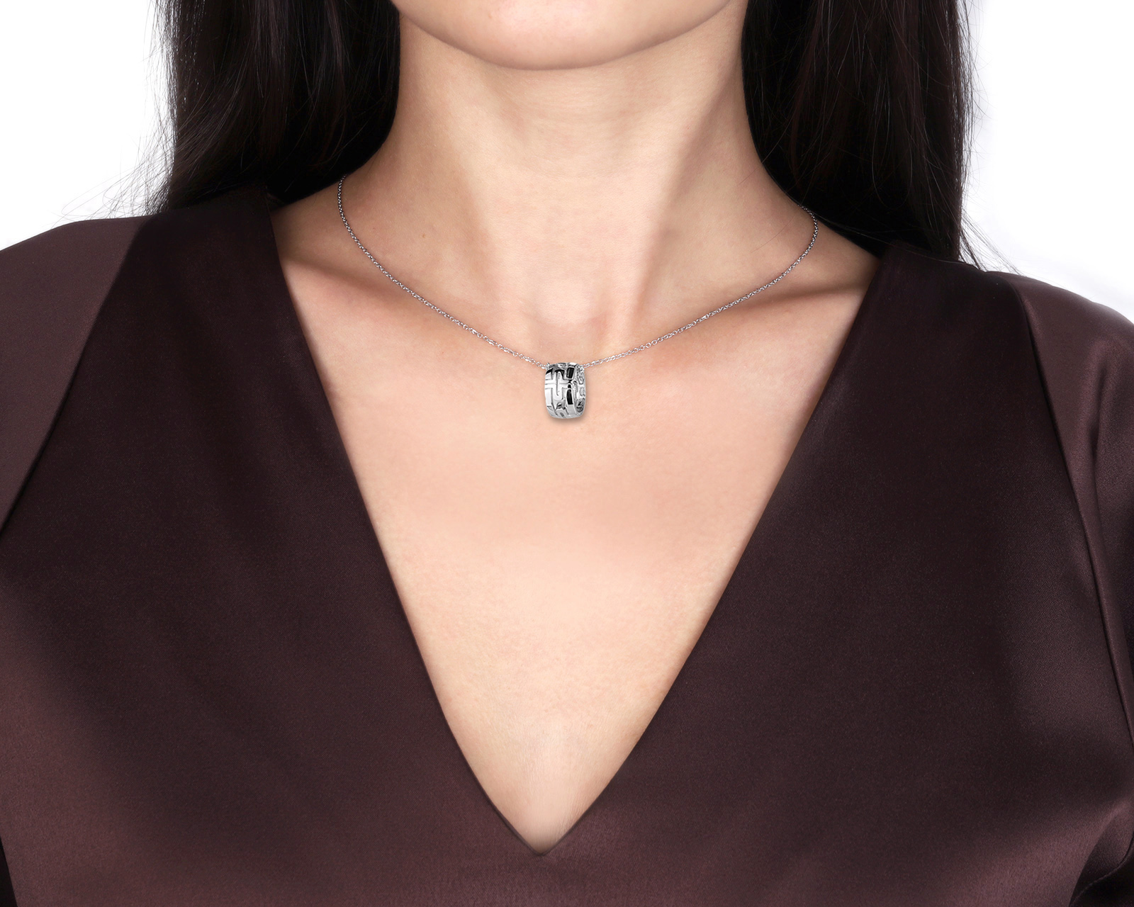 Оригинальное золотое колье Bvlgari Parentesi
