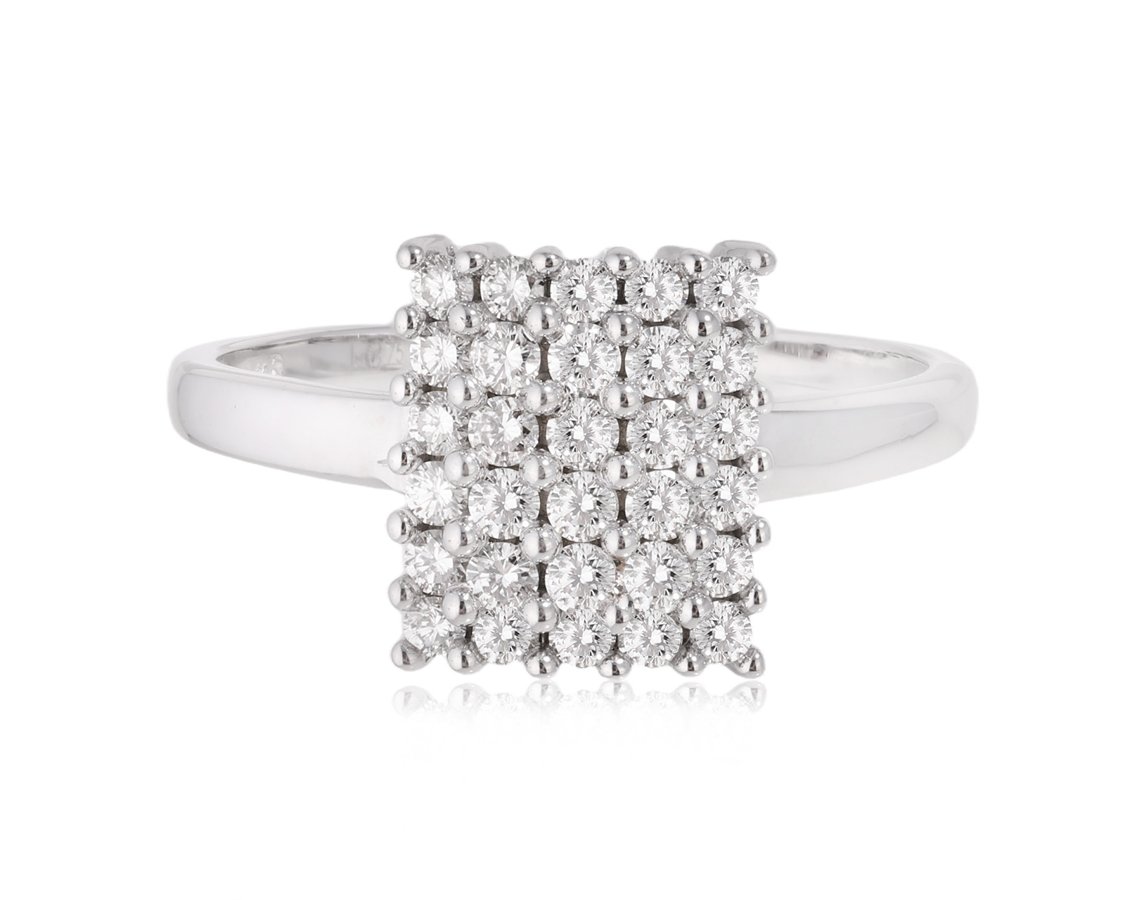 Золотое кольцо с бриллиантами 0.48ct 081224/10 Золотое кольцо с бриллиантами 0.48ct 081224/10