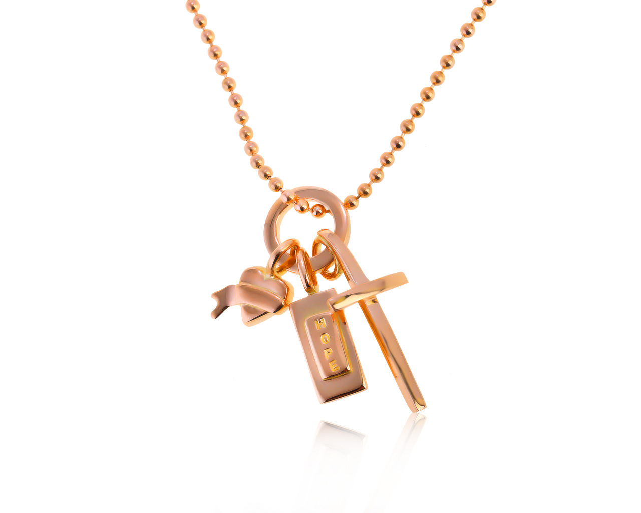 Оригинальный золотой кулон Efva Attling 100421/4