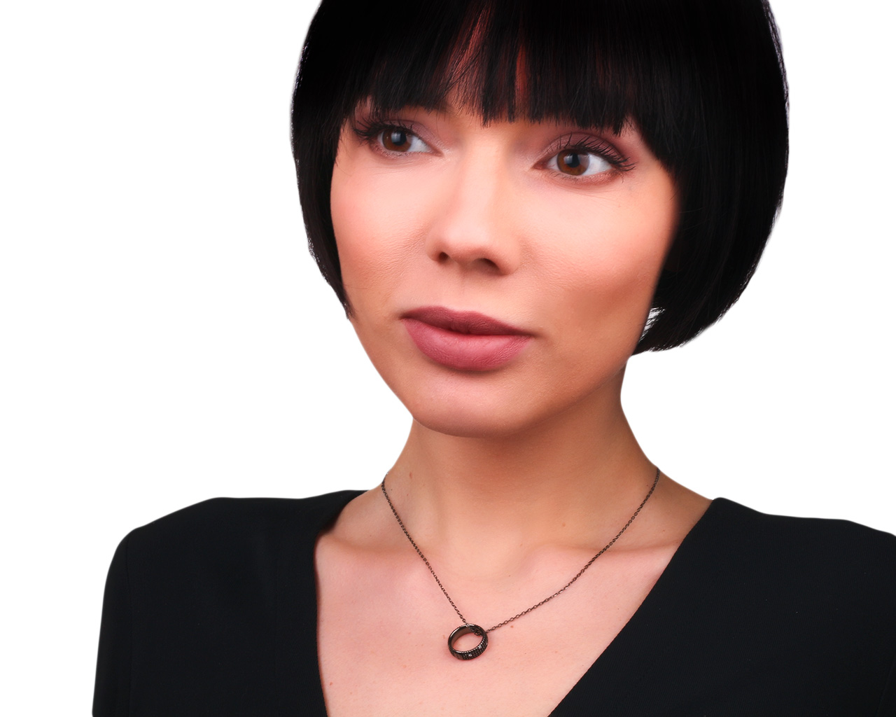 Оригинальный золотой кулон с бриллиантами Damiani Metropolitan Dream