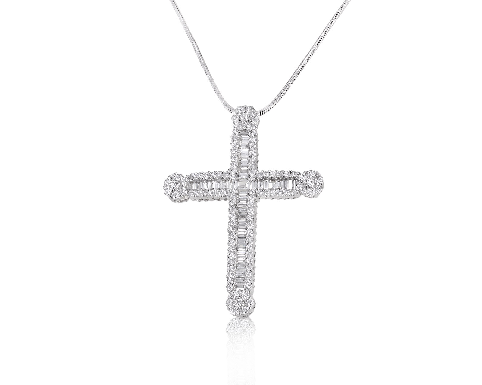 Престижный золотой кулон с бриллиантами 2.47ct 080322/1