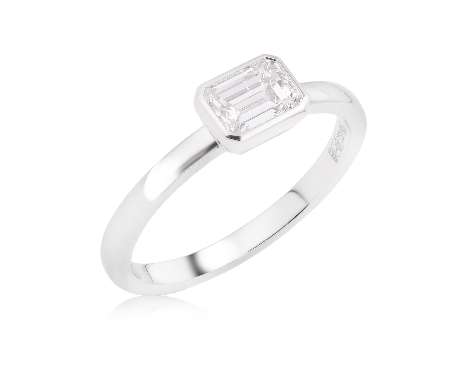 Золотое кольцо с бриллиантом 0.70ct Evgeny Matveev 151025/Б234