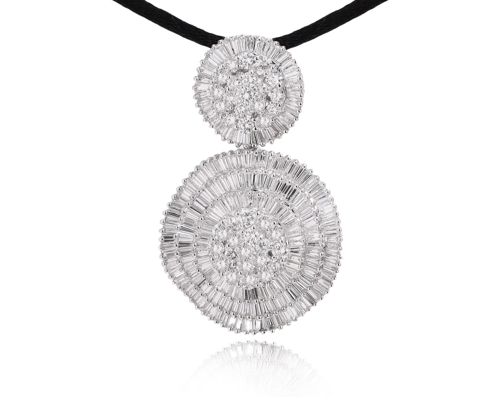 Золотой кулон с бриллиантами 8.60ct 261224/15 Золотой кулон с бриллиантами 8.60ct 261224/15