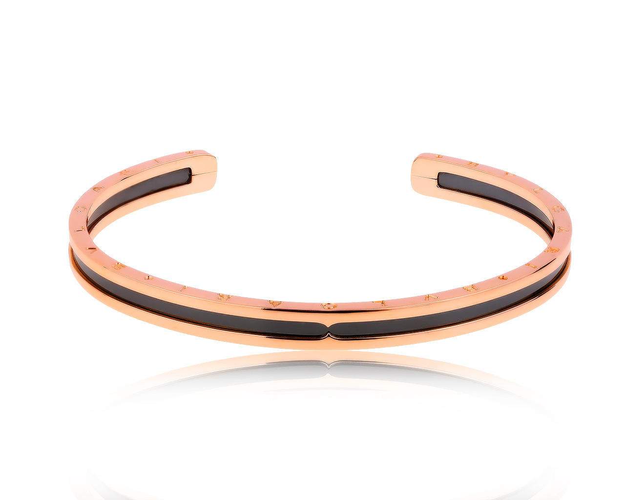 Оригинальный золотой браслет Bvlgari B.Zero1 171020/3