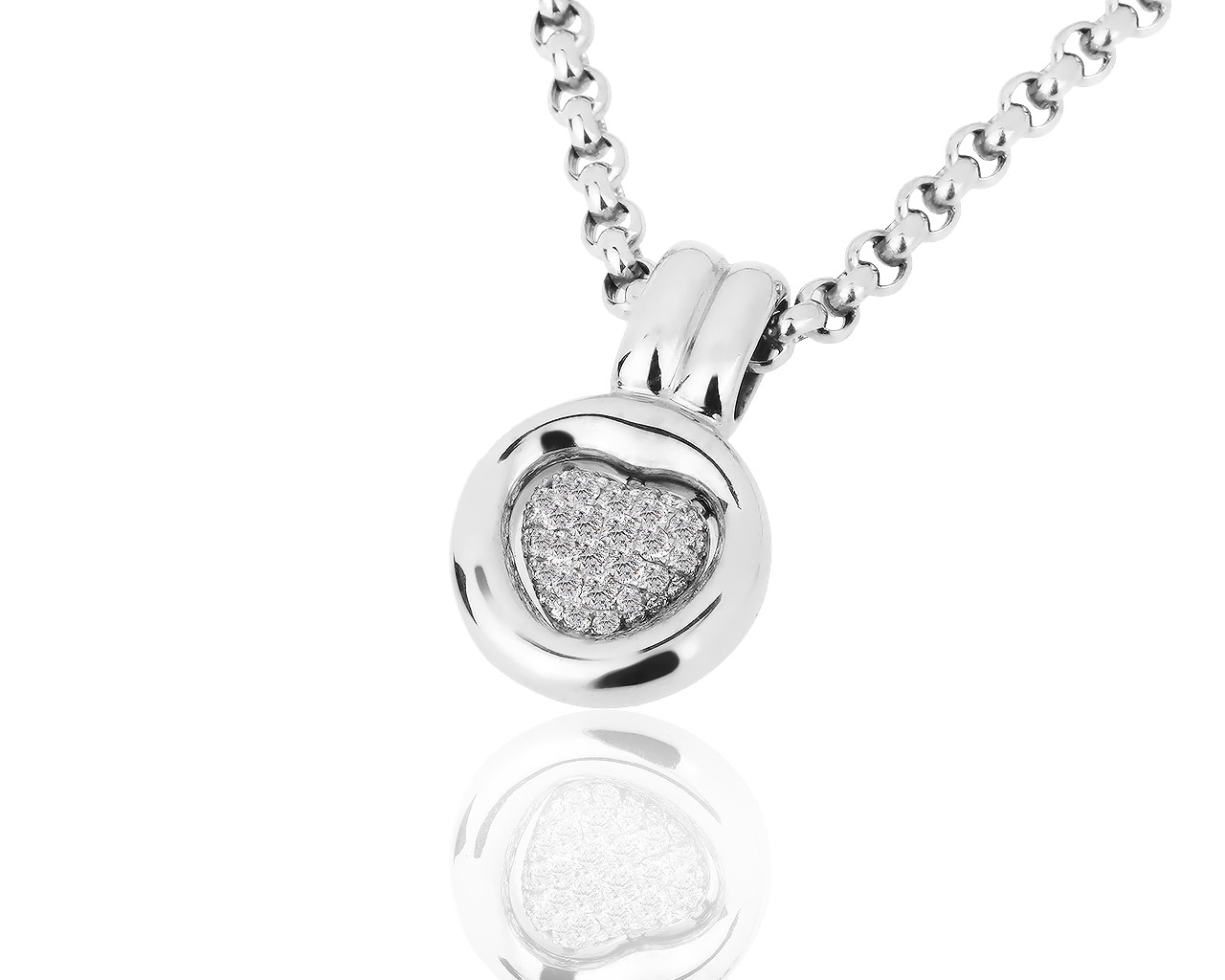 Золотая подвеска с бриллиантами 0.50ct Chopard 080617/12