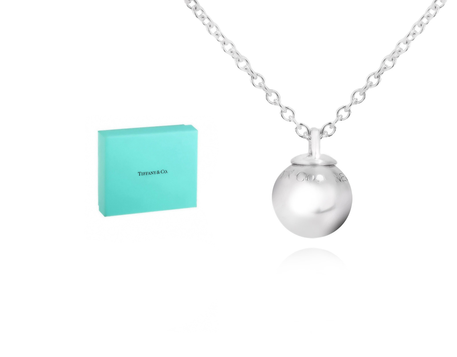 Оригинальное золотое колье Tiffany&Co Ball