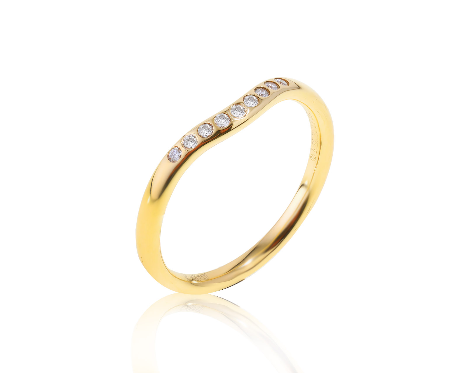 Оригинальное золотое кольцо Tiffany&Co Elsa Peretti 070623/3