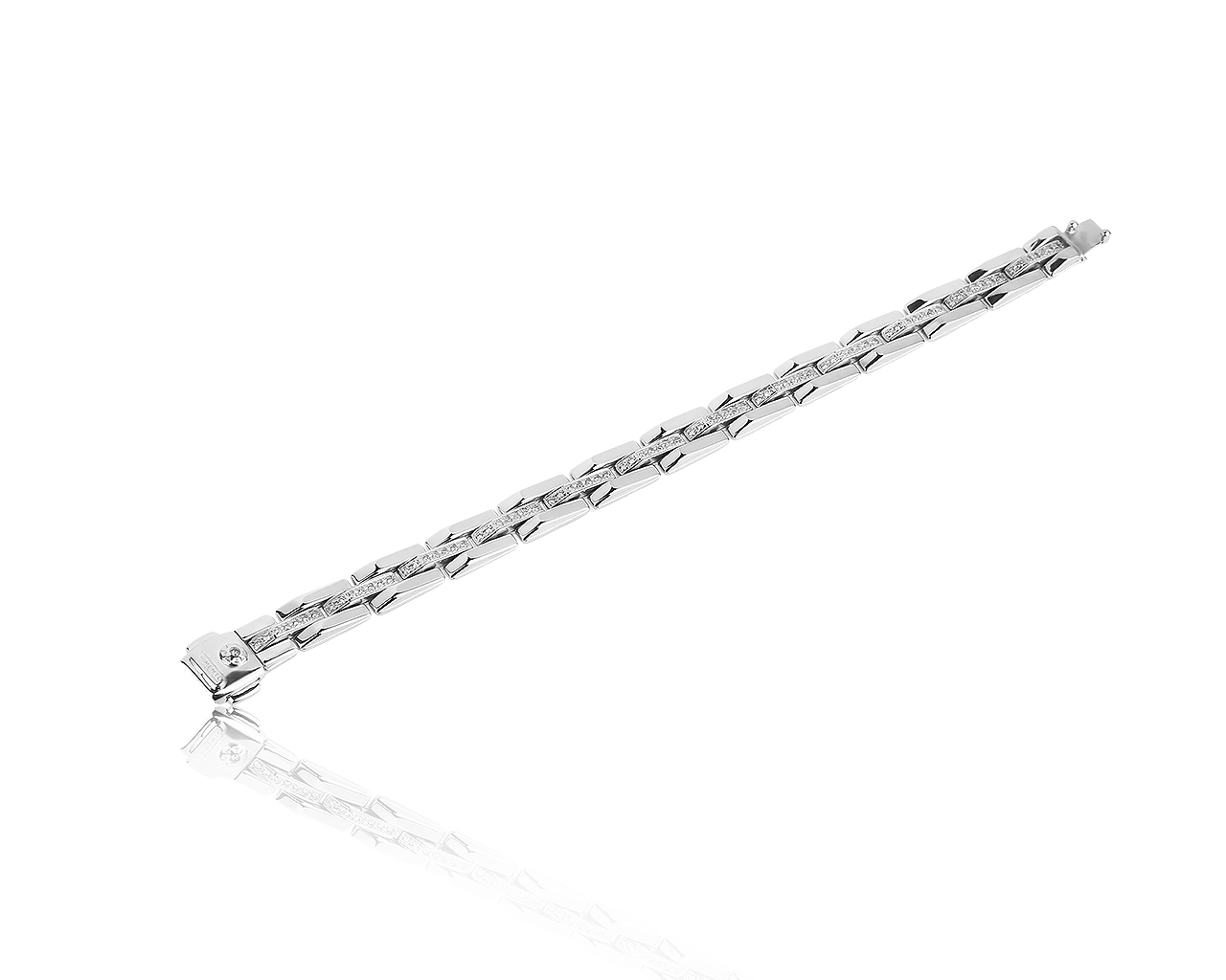 Оригинальный золотой браслет с бриллиантами 0.85ct Chimento 190320/7
