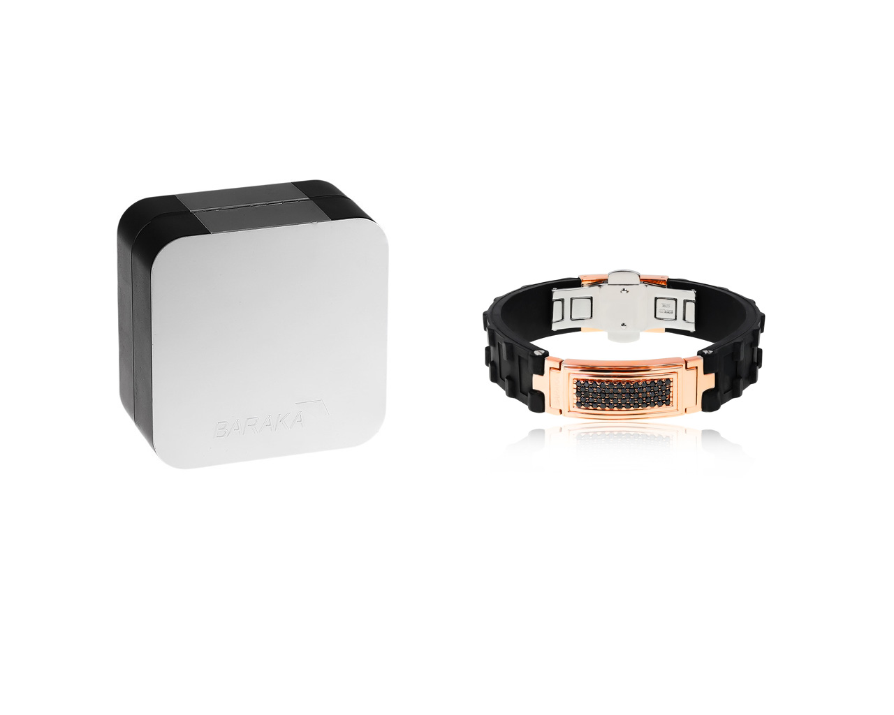 Оригинальный золотой браслет с бриллиантами 0.90ct Baraka