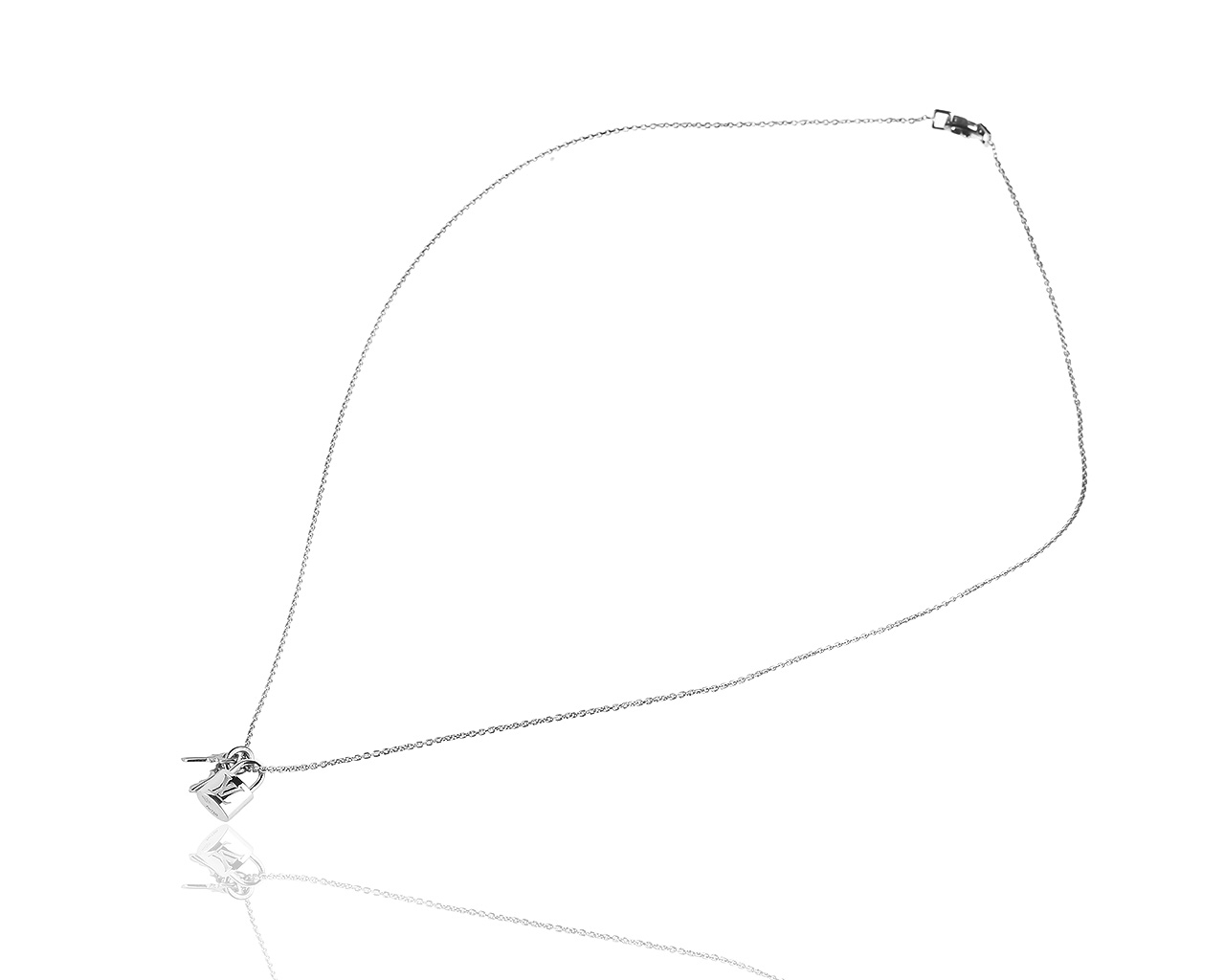 Интересная золотая подвеска Louis Vuitton Lockit