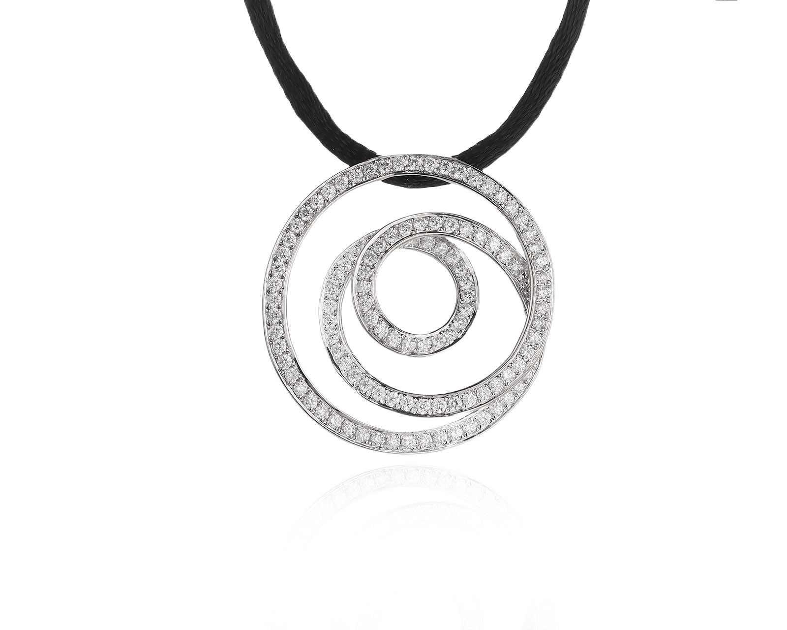 Оригинальный золотой кулон с бриллиантами 0.85ct WCJ 260426/4