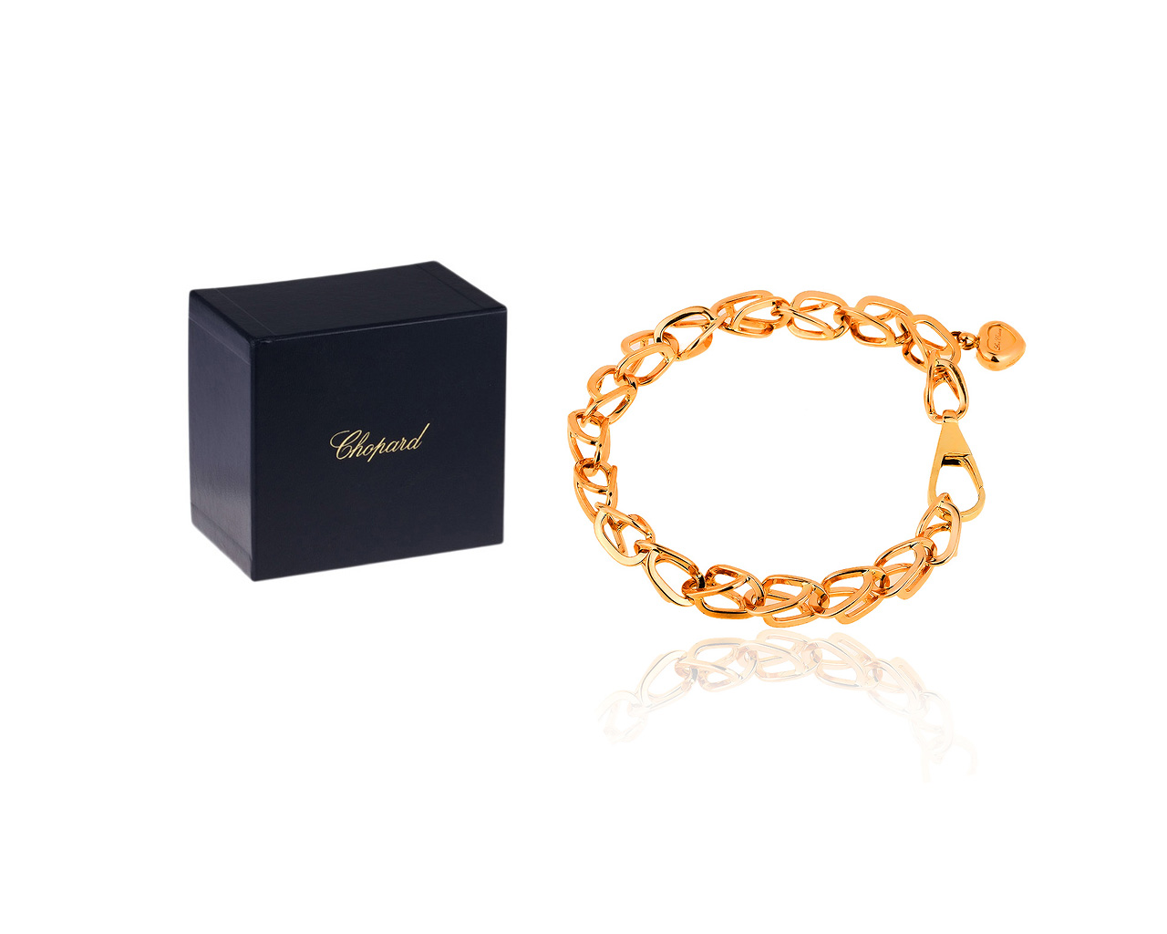 Внушительный золотой браслет Chopard Les Chaines