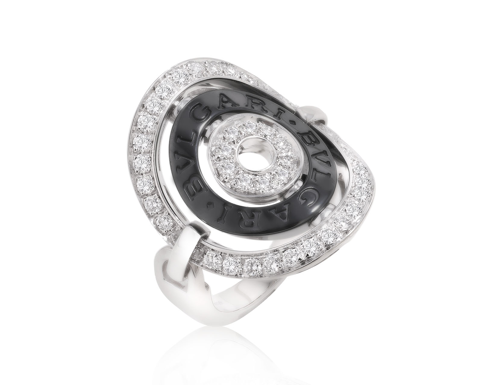 Оригинальное золотое кольцо с бриллиантами 0.63ct Bvlgari Astrale Cerchi 281224/4