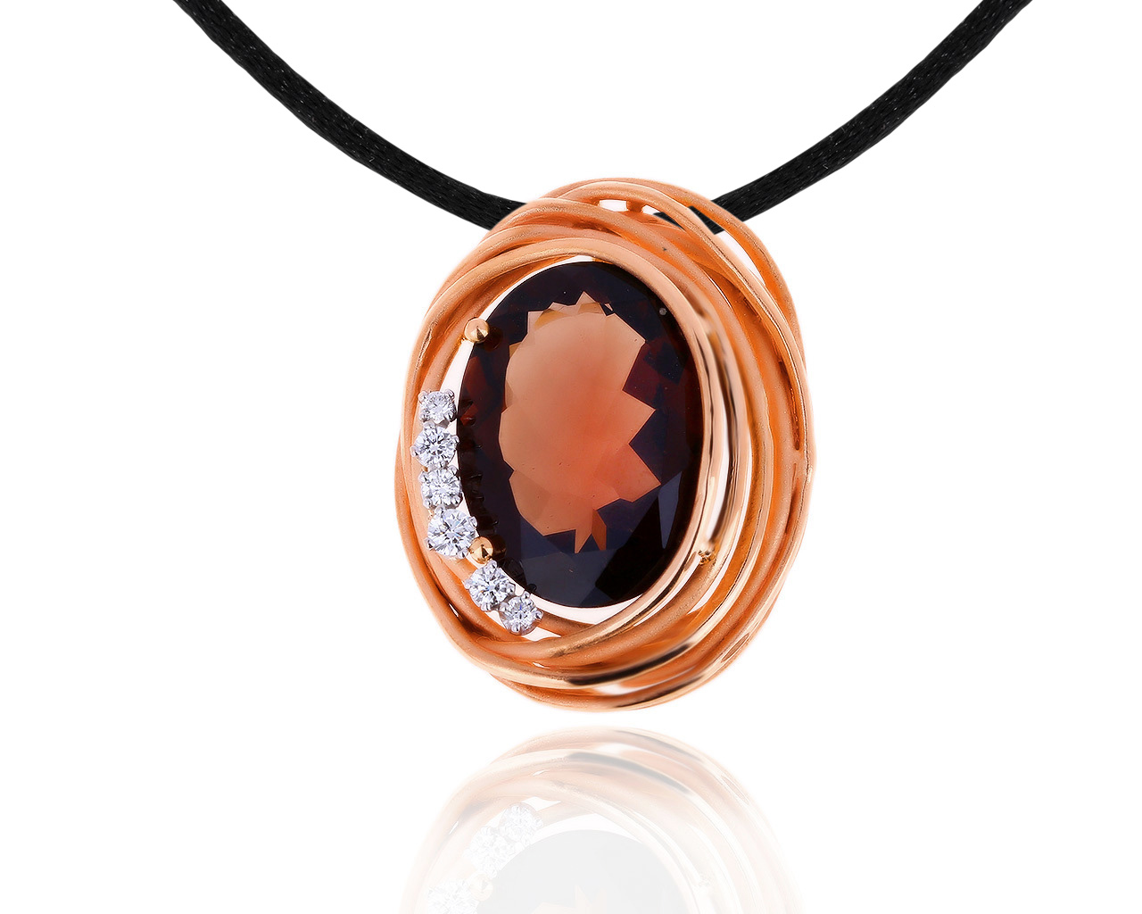 Оригинальный золотой кулон с кварцем 8.75ct Annamaria Cammilli 200120/2 Оригинальный золотой кулон с кварцем 8.75ct Annamaria Cammilli 200120/2