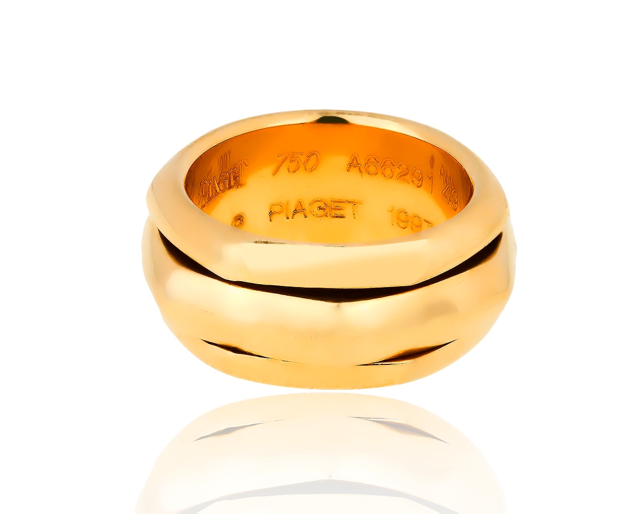 Оригинальное золотое кольцо Piaget Possession 221218/9