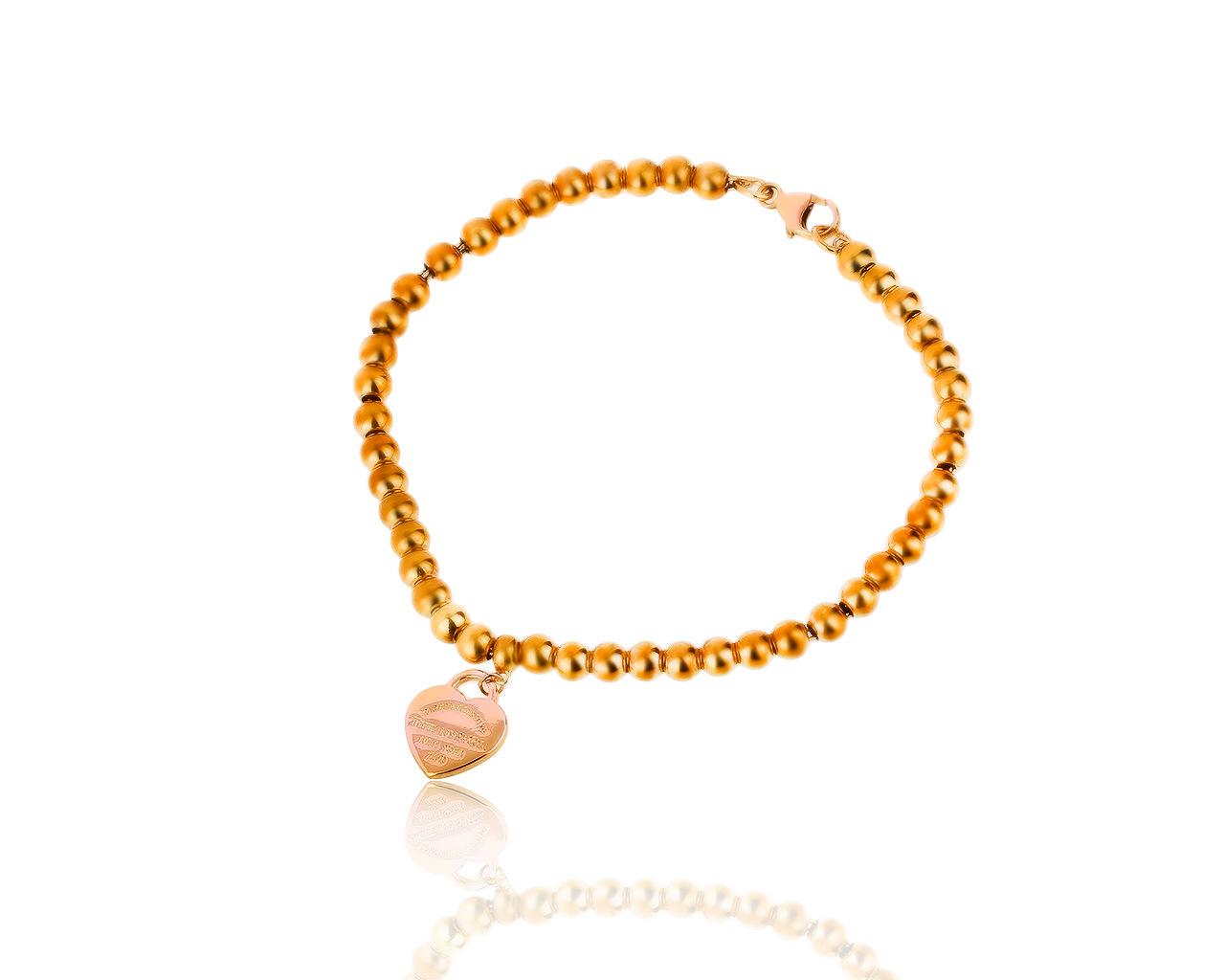 Оригинальный золотой браслет Tiffany&Co 010819/18