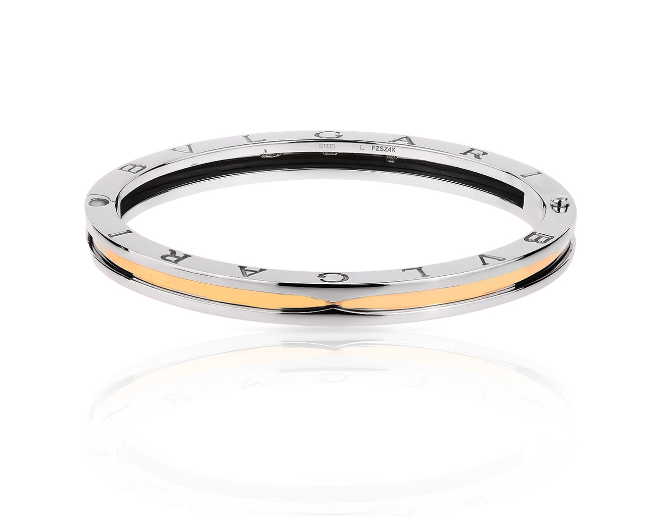 Великолепный золотой браслет Bvlgari B.Zero 1 170518/1