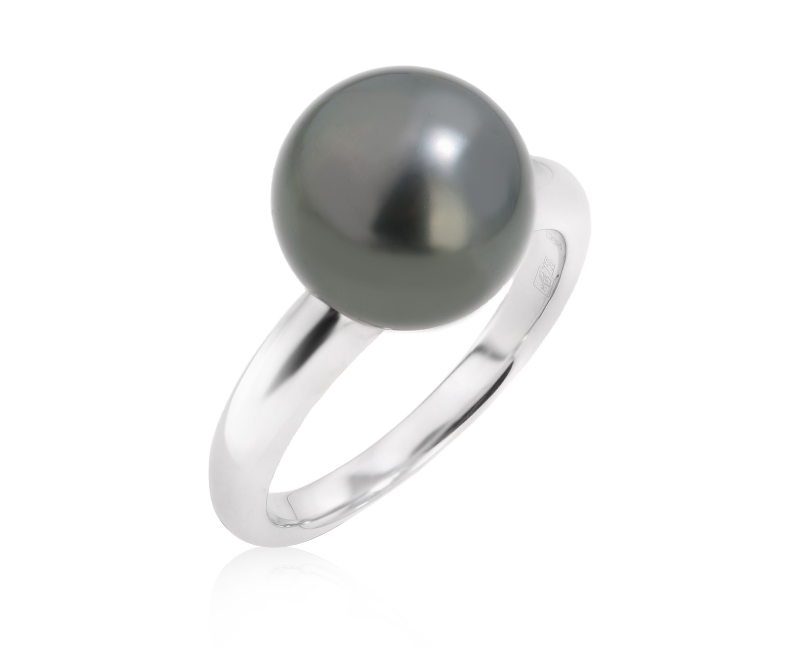 Оригинальное золотое кольцо с жемчугом 11.00 мм Mikimoto 101025/3