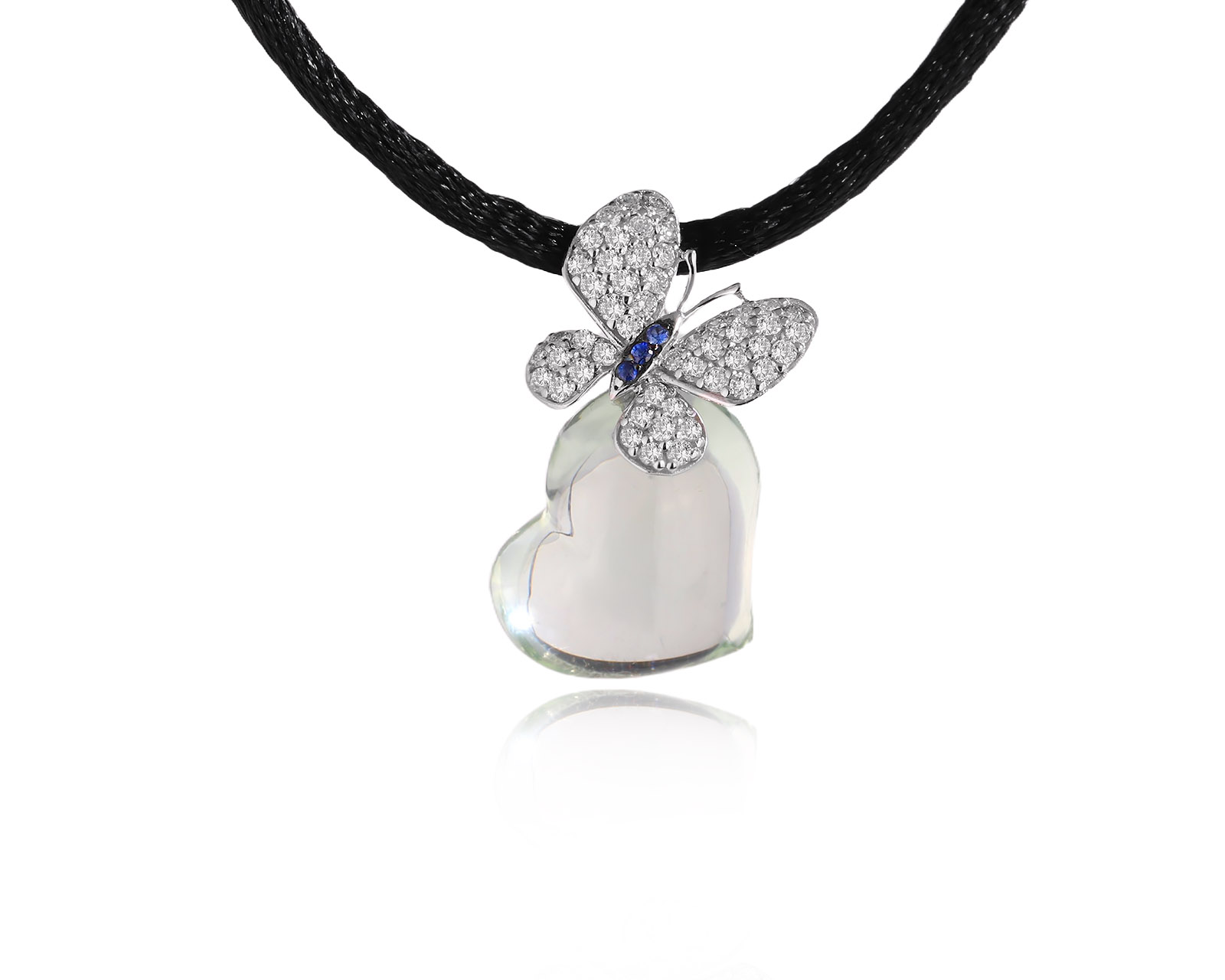 Оригинальный золотой кулон с празиолитом 8.25ct Lykov`s Jewellery 030426/2