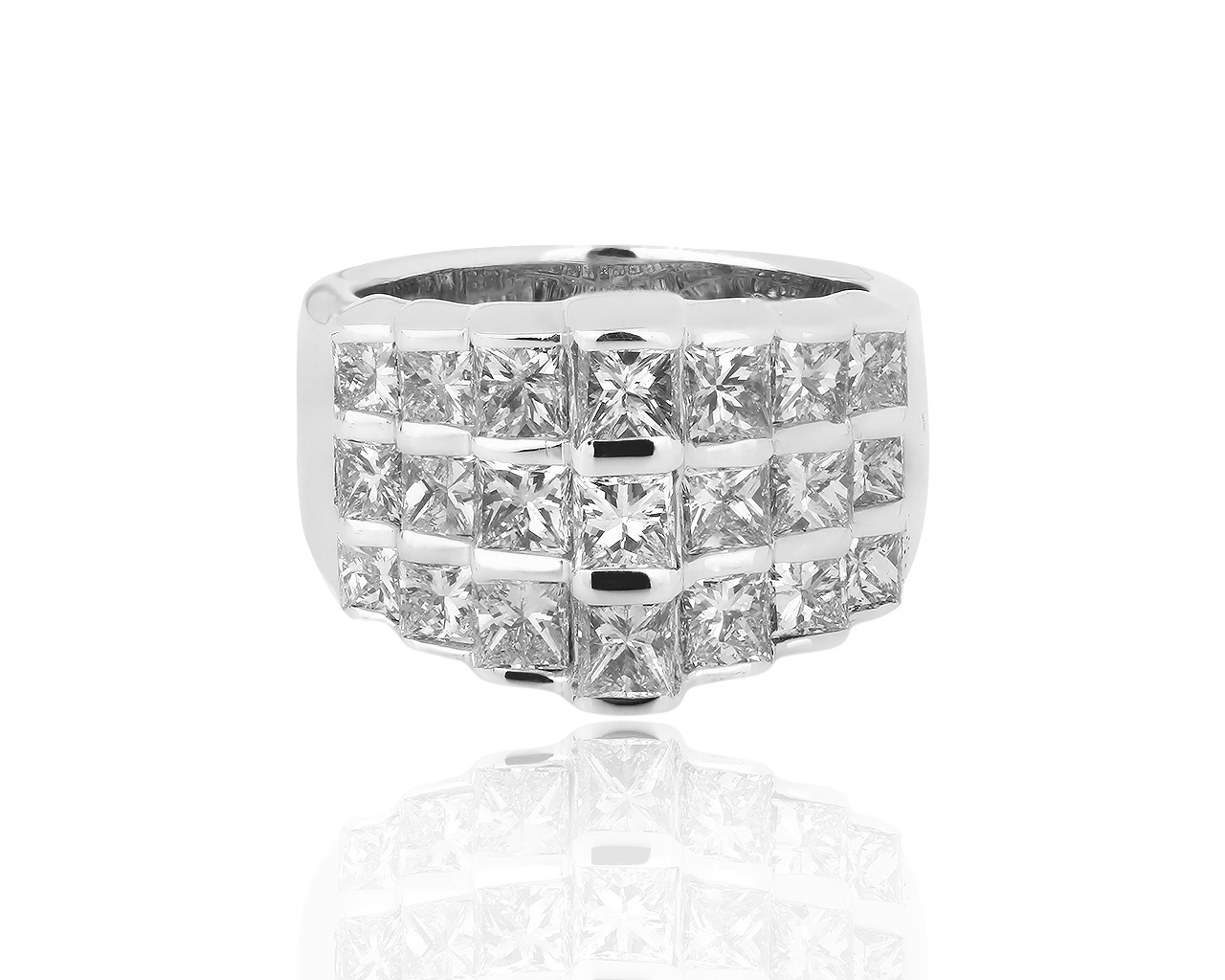 Шикарное золотое кольцо с бриллиантами 2.52ct 121218/13