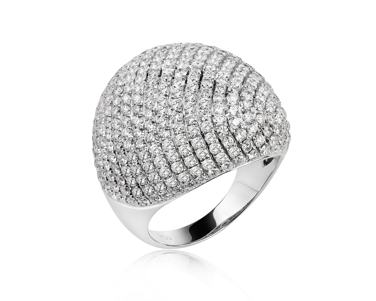 Золотое кольцо с бриллиантами 5.64ct 090626/1