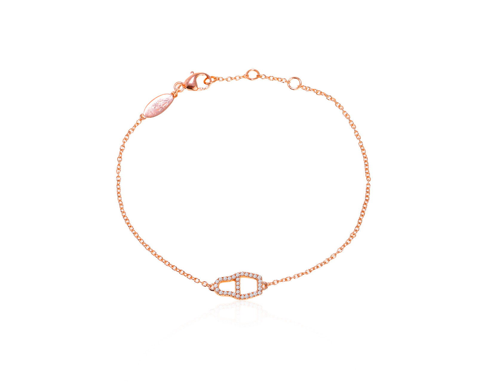 Оригинальный золотой браслет с бриллиантами 0.09ct Korloff 070625/5 Оригинальный золотой браслет с бриллиантами 0.09ct Korloff 070625/5