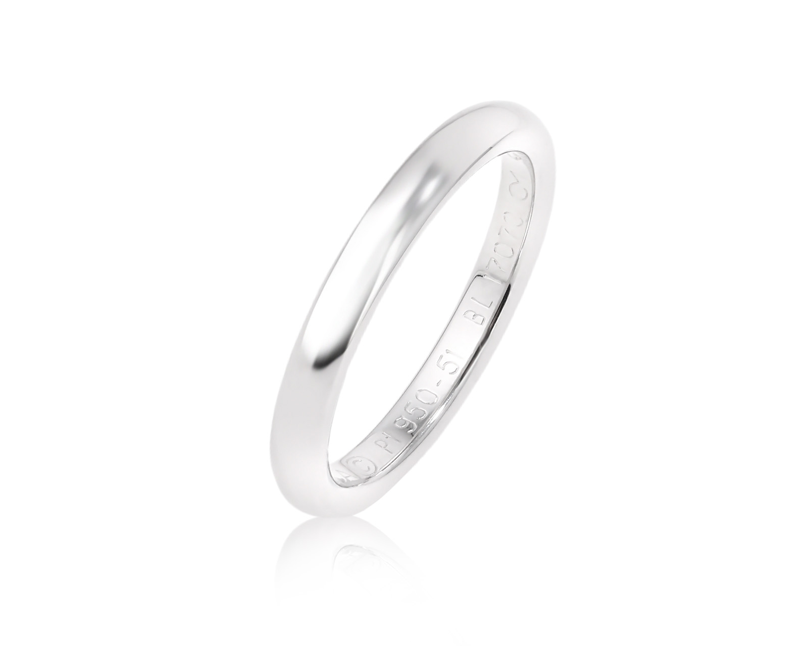 Оригинальное платиновое кольцо Van Cleef & Arpels Toujours