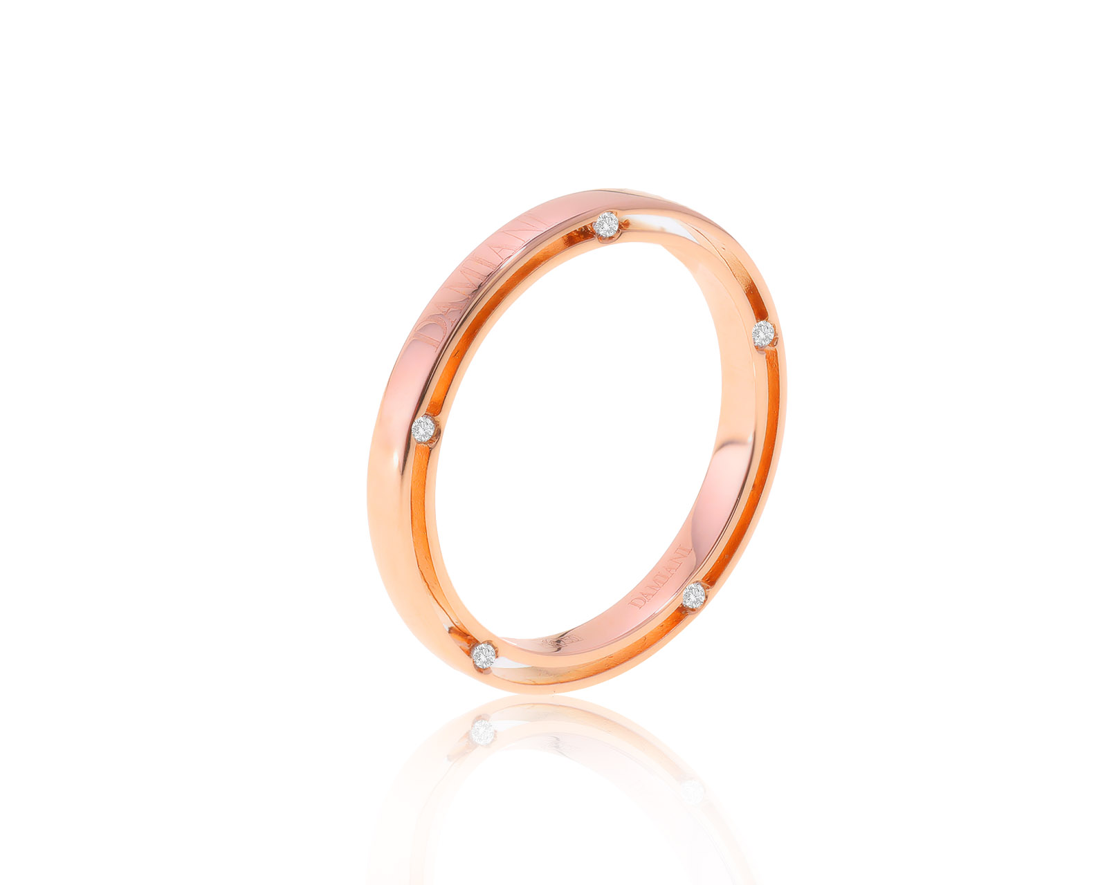 Оригинальное золотое кольцо Damiani D.Side 040223/1