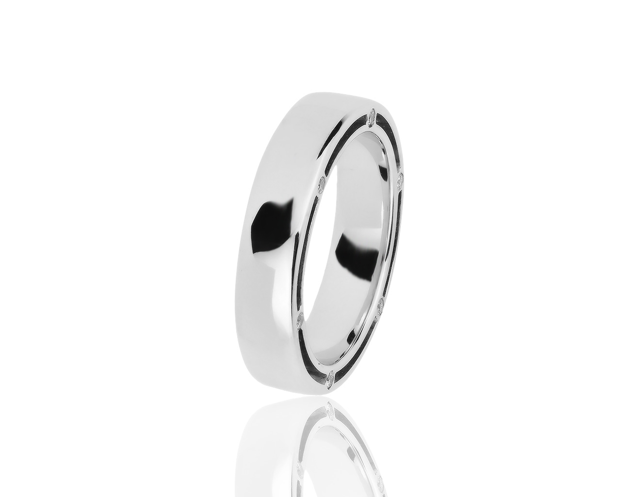 Притягательное золотое кольцо с бриллиантами 0.09ct Damiani 151217/41 Притягательное золотое кольцо с бриллиантами 0.09ct Damiani 151217/41