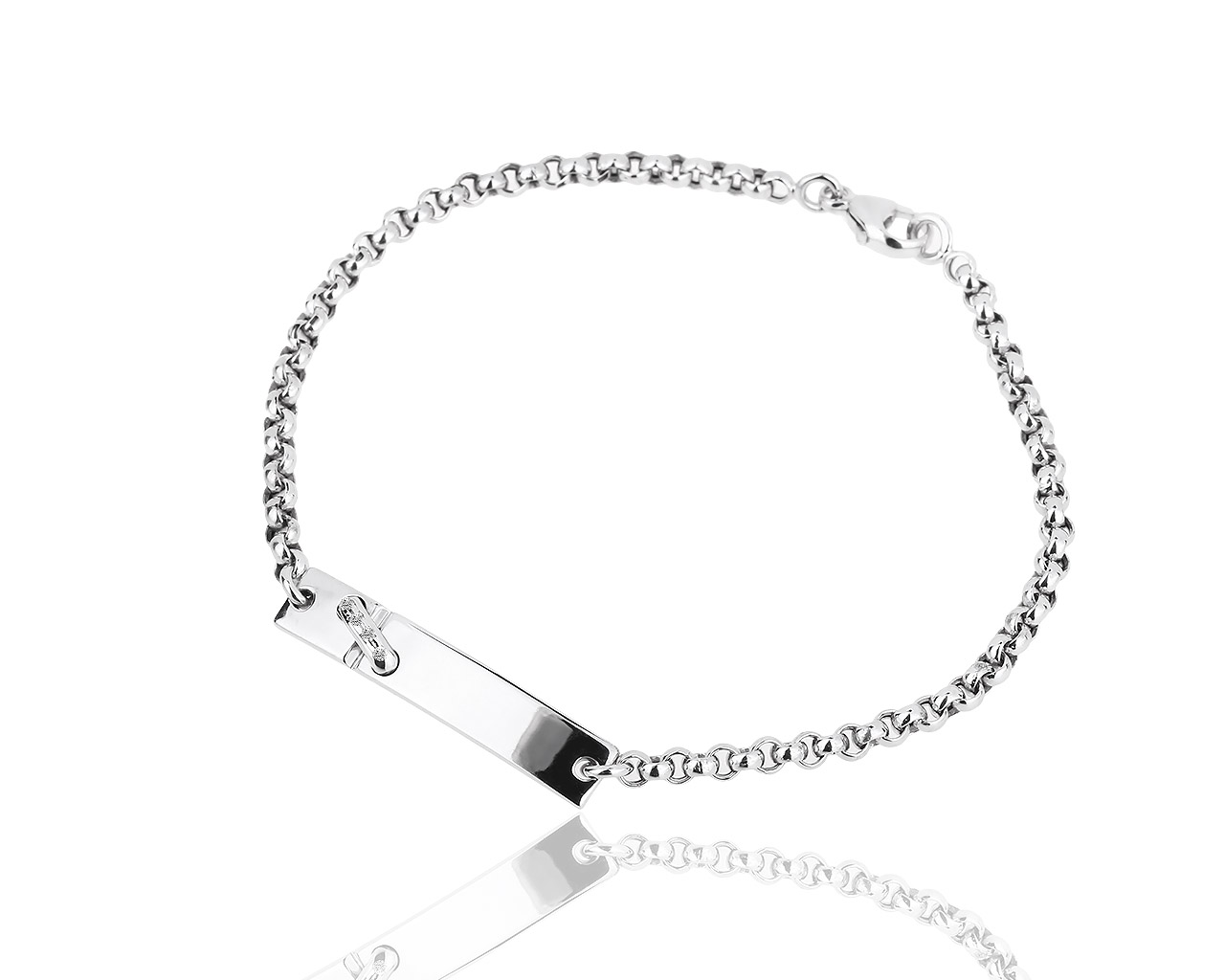 Оригинальный золотой браслет с бриллиантами 0.02ct Chaumet Liens