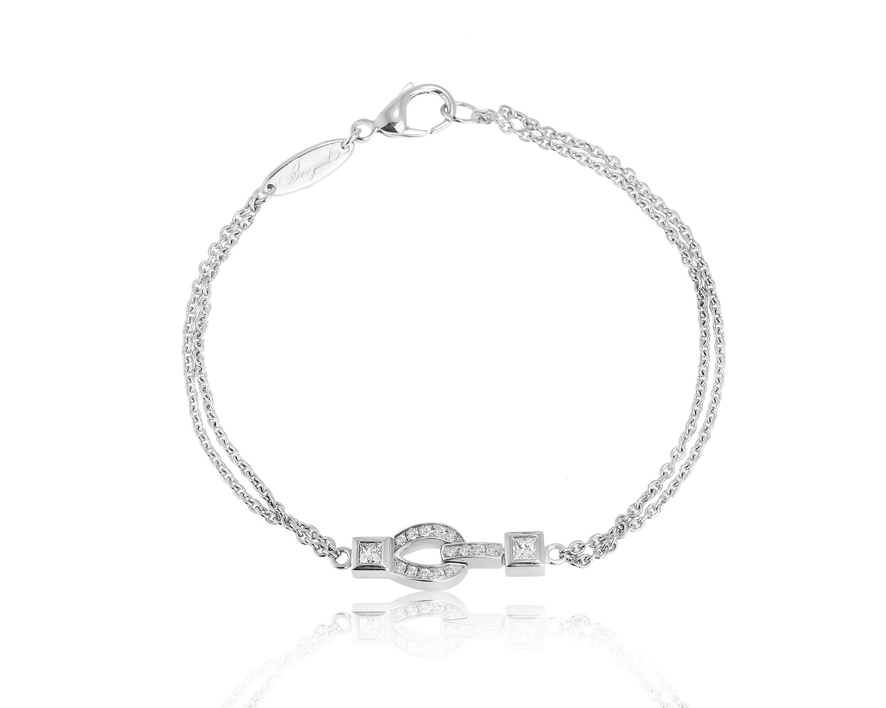 Оригинальный золотой браслет с бриллиантами 0.25ct Breguet Le Petit Trianon