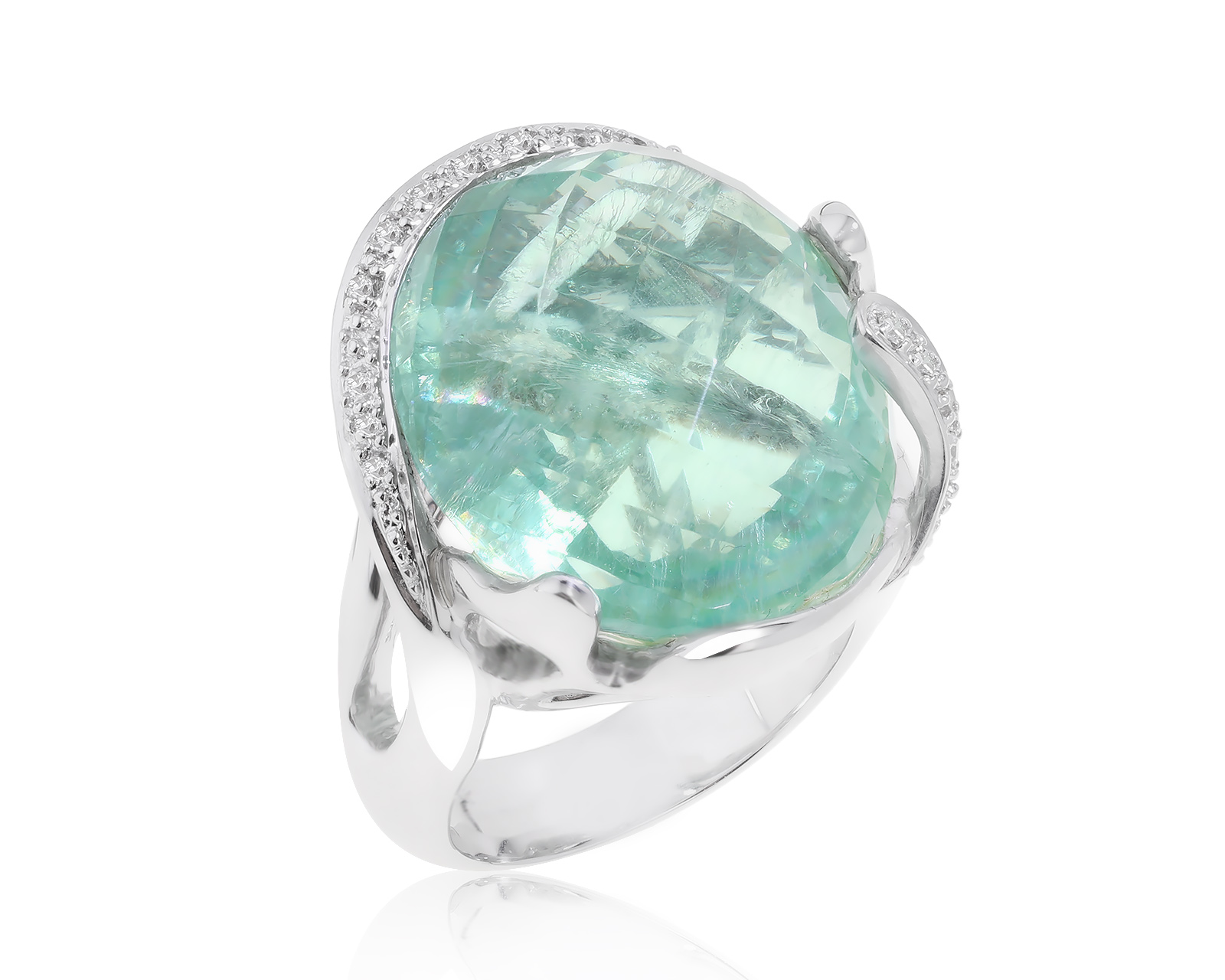 Притягательное золотое кольцо с ситаллом 40.15ct 080422/1 Притягательное золотое кольцо с ситаллом 40.15ct 080422/1