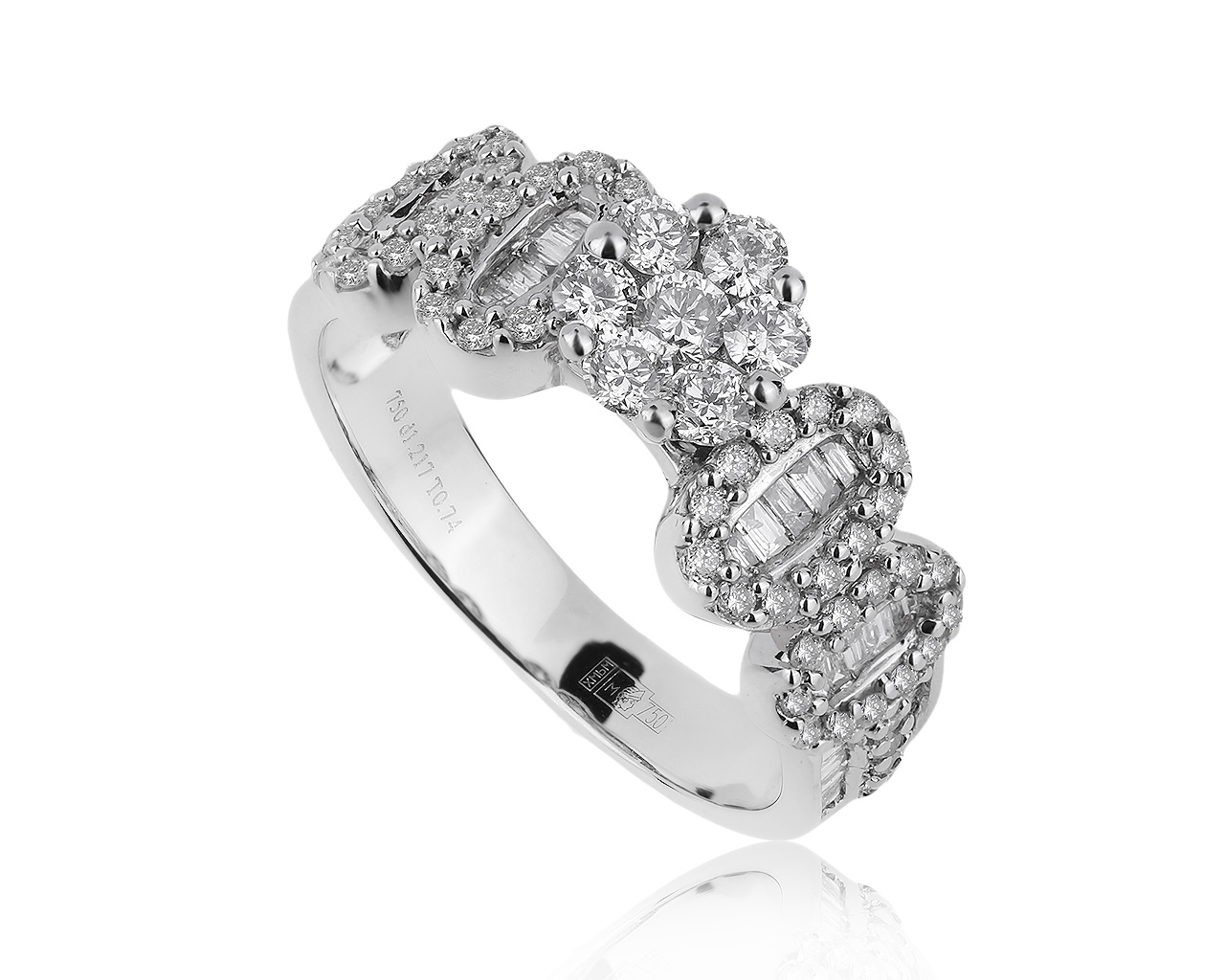 Прелестное золотое кольцо с бриллиантами 1.95ct 050520/7